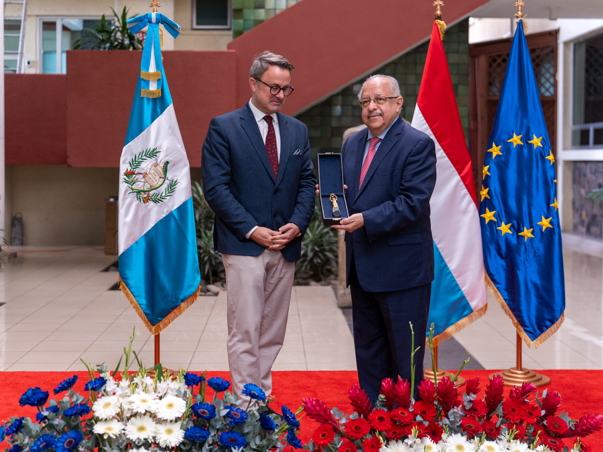 Visita de trabajo de Xavier Bettel a Guatemala y Costa Rica - Embajada ...